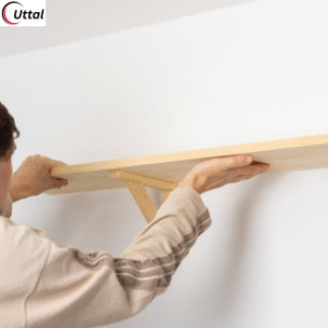 Wooden Shelf Installation